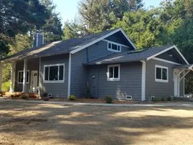 Scotts Valley Siding Project Gable Hardie Shingle